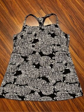 Spunkwear Turtle Print Tank Top